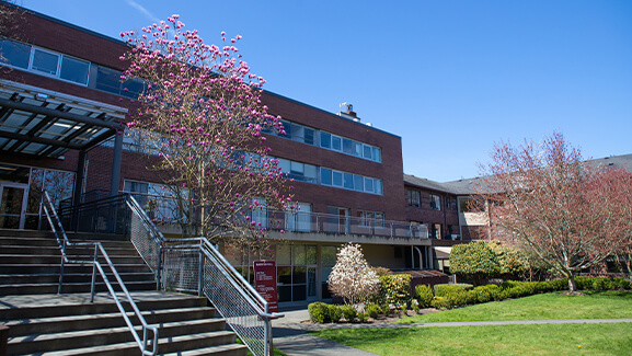 Marston Hall on the Seattle Pacific University campus.