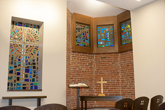 Remodeled chapel