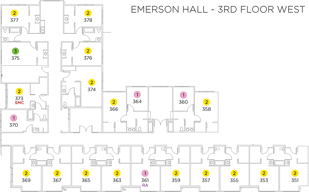 Emerson Hall Floor Plans Residence Life