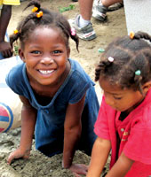 "Batey" children in Santo Domingo