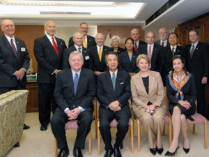 Delegation of American college and university presidents to Japan