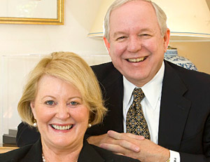 SPU President Philip Eaton and wife Sharon Eaton