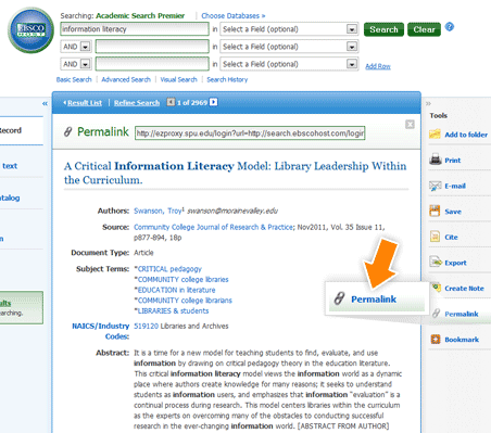 Ebsco Step 3
