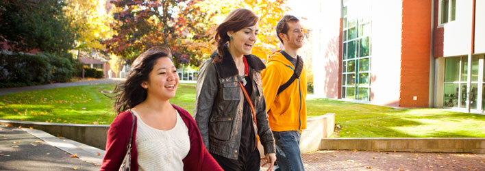 Students Walking