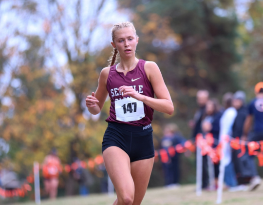 Cross country runner Maya Ewing