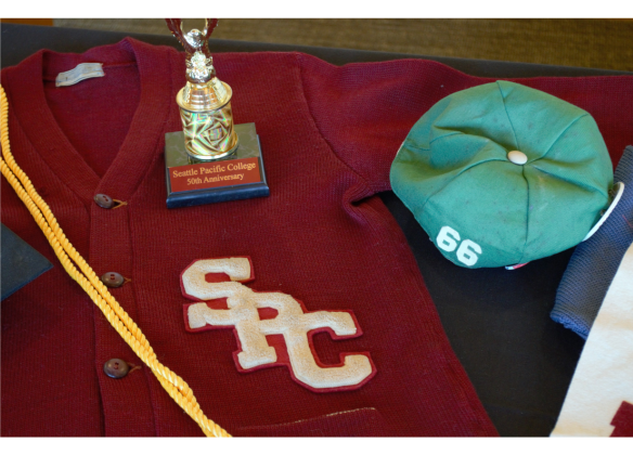 SPU letter jacket