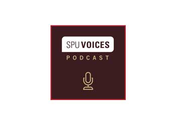 spu voices podcast logo