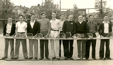 Men's Tennis Team 1937