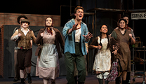 SPU Theatre students performing on stage