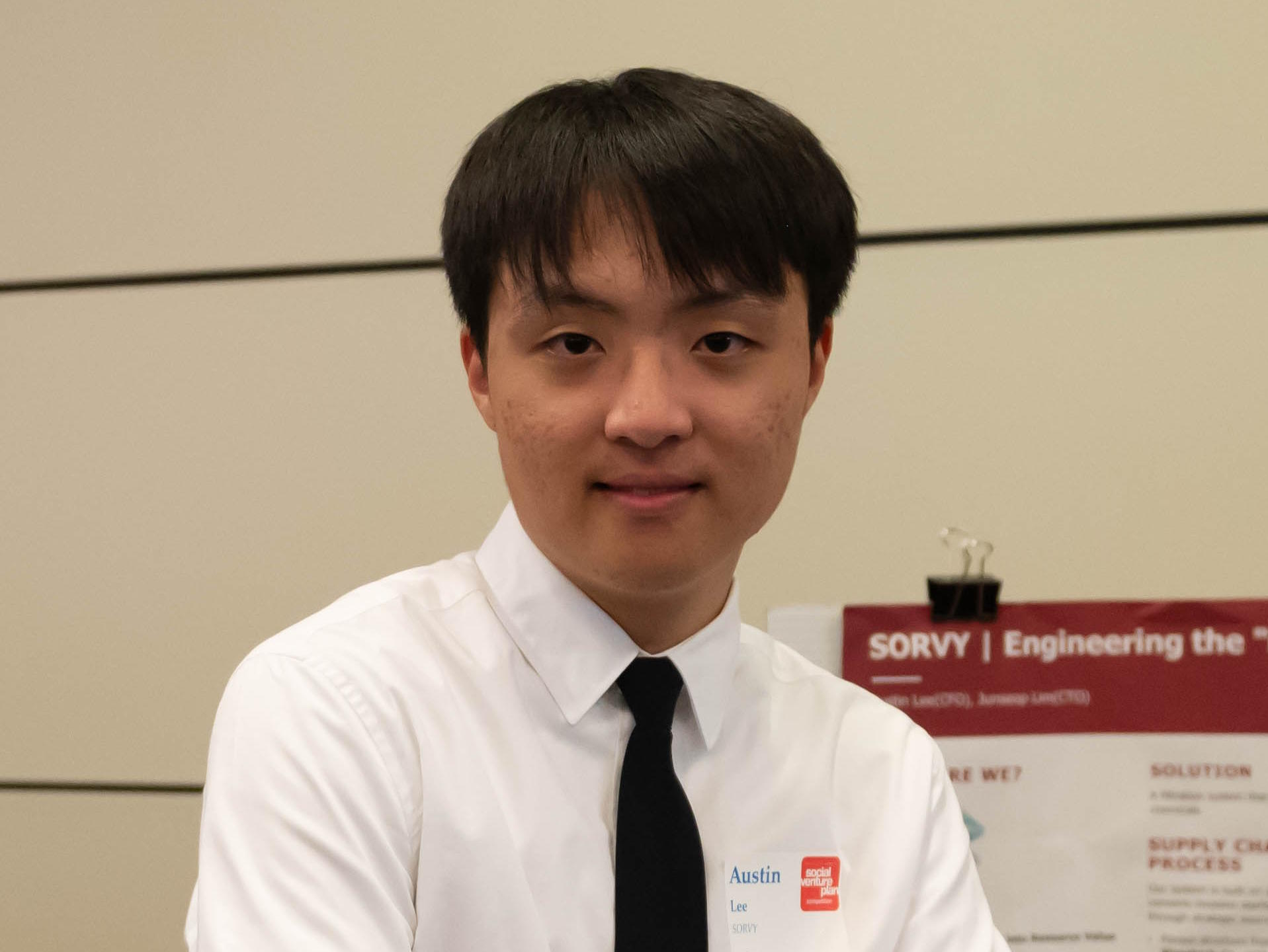 Students pose together