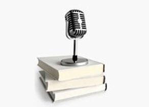 Book and Microphone