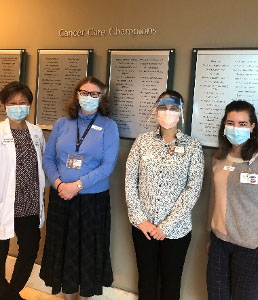 SHS students at Seattle Cancer Care Alliance