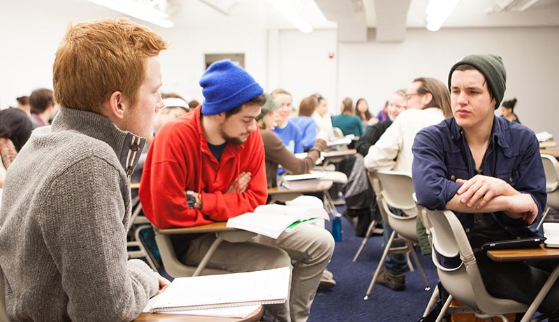 Students in classroom