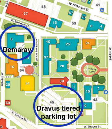 Demaray on SPU Campus