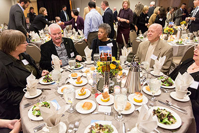 Guests dine at the 2013 SPU President's Circle Dinner