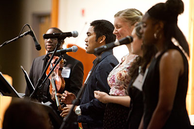 Musicians perform at the Fall 2011 SPU President's Circle Dinner
