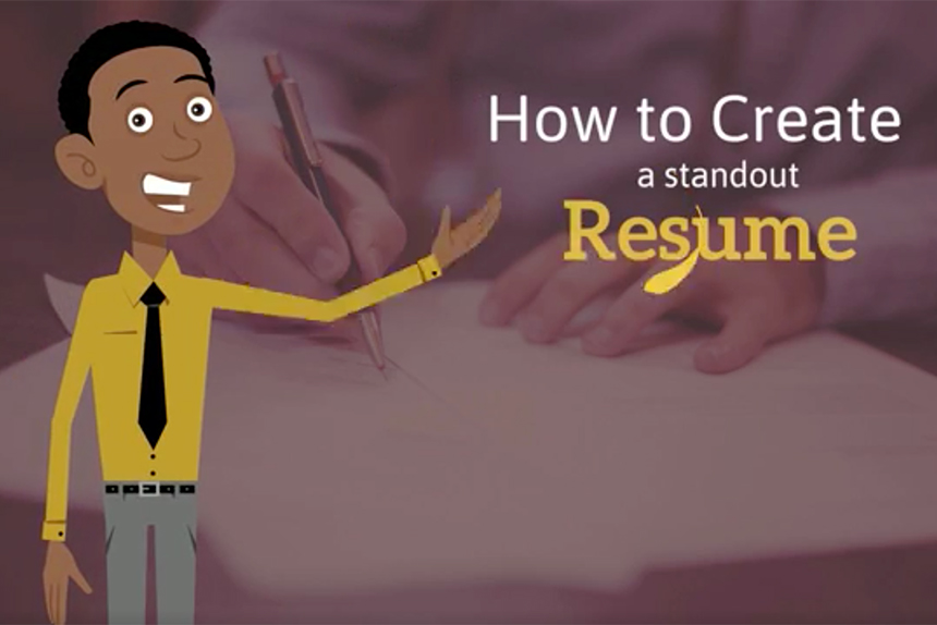 How to create a standout resume