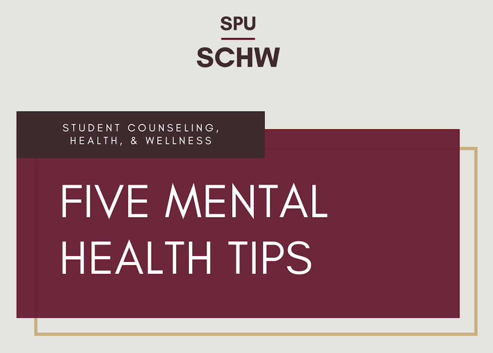 Five mental health tips