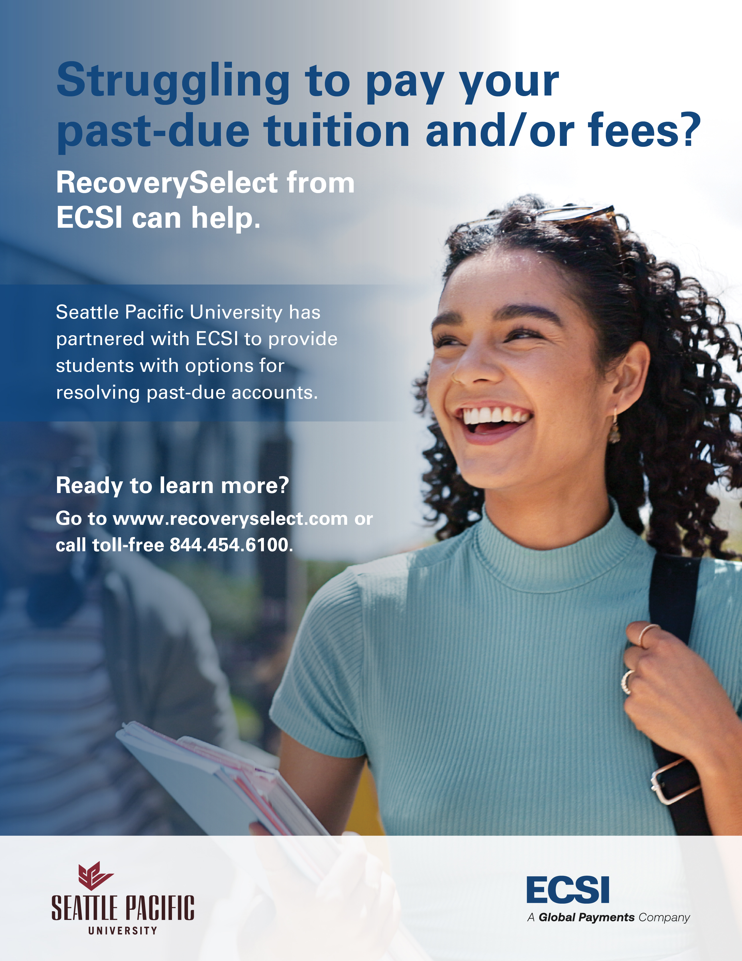 ECSI payment plan for past due tuition