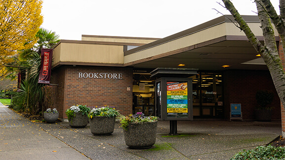 Bookstore on the Seattle Pacific University campus.