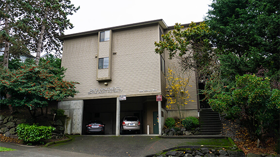 Davis Apartments on the Seattle Pacific University campus.