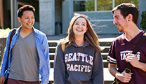SPU students on campus
