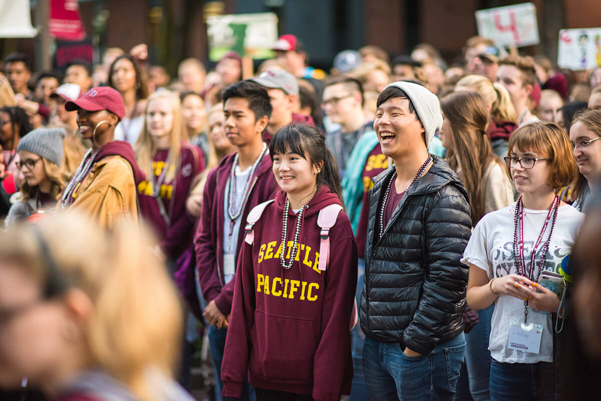 Students at Falcon Fest 2017