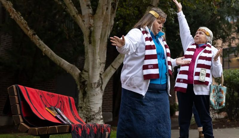 Dedication of the Friendship Bench