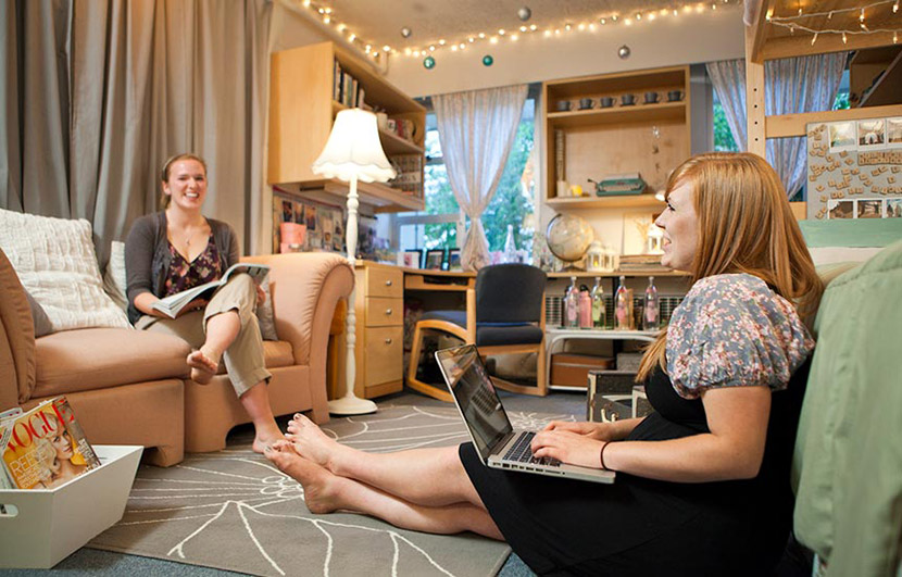 Women's dorm room - current