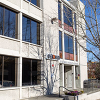 The School of Health Sciences building at 4 Nickerson