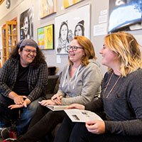 SPU Seminary students laugh together