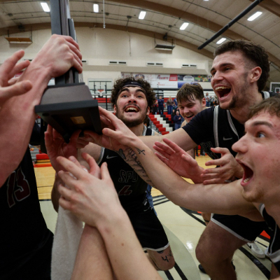 Falcon athletes excited to bring home the GNAC trophy