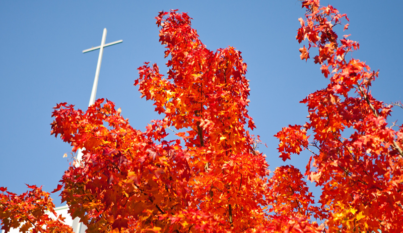 The cross atop Seattle