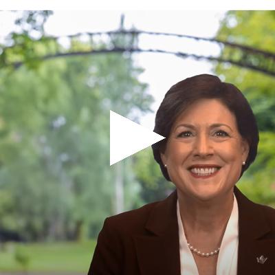 SPU President Deana L. Porterfield in Tiffany Loop