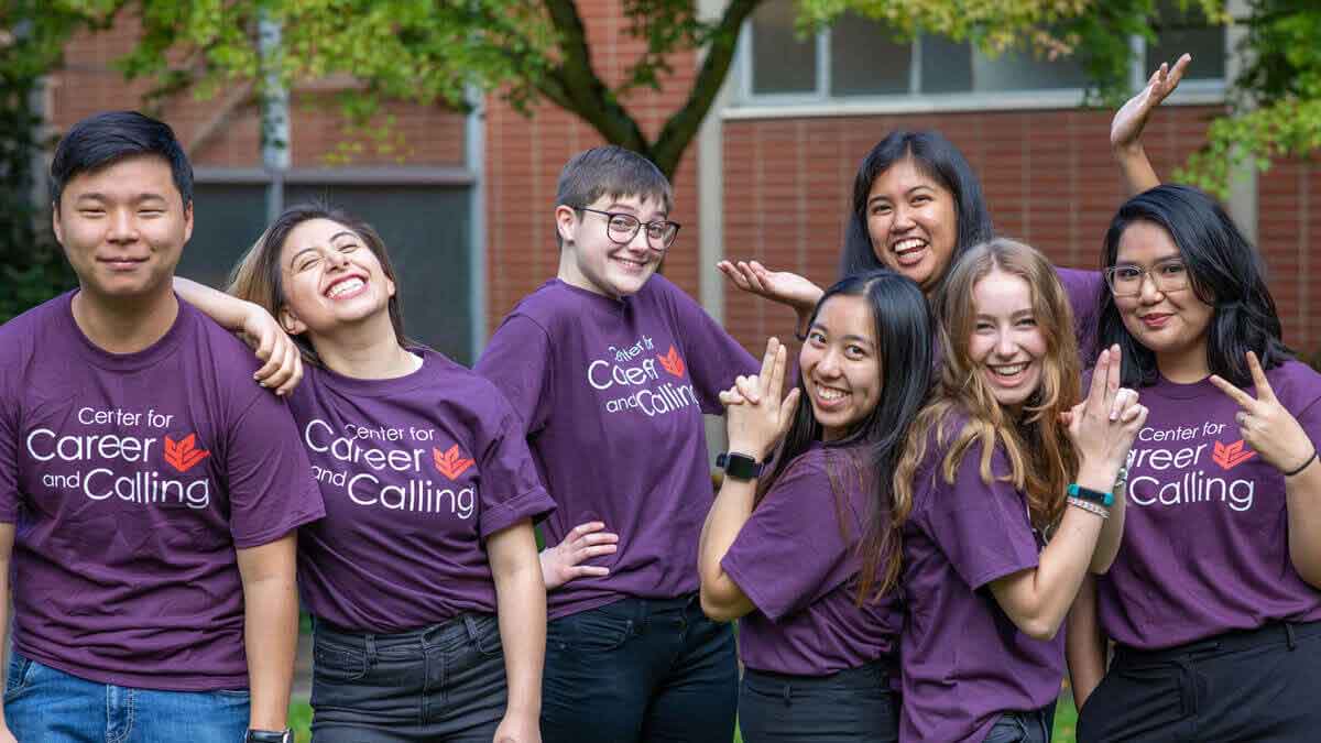 center for career and calling volunteers