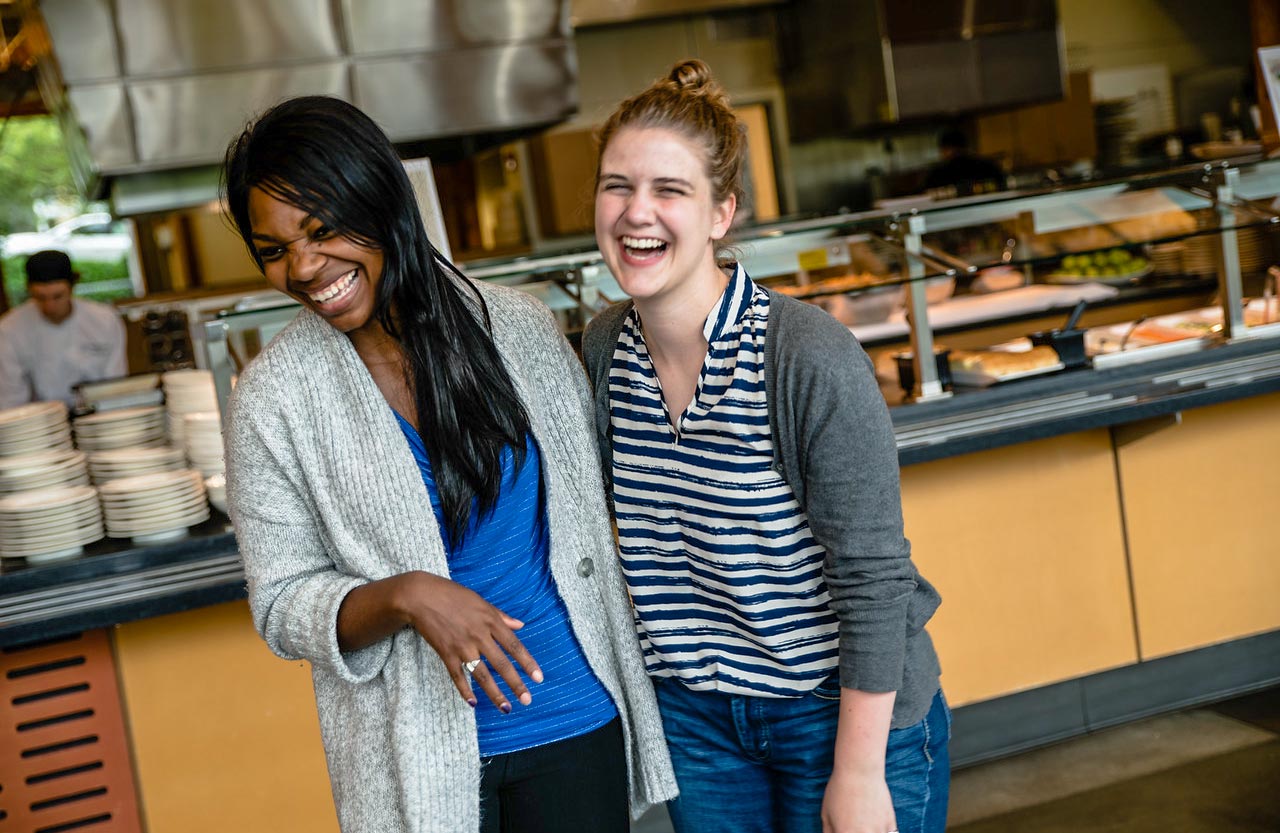 Maya Swinehart and Lauren Isham