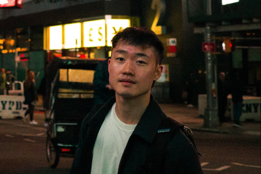 Class of 2019 SPU graduate Robert Chung in New York City at night