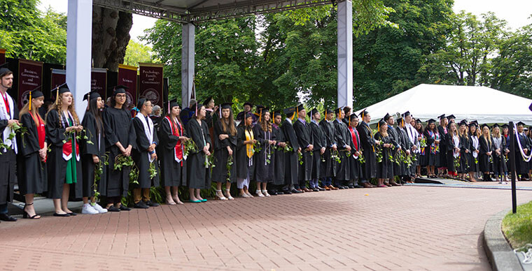 SPU Undergraduate Class of 2019 - photo by Esther Yun