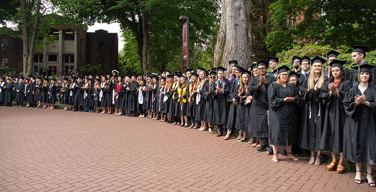 SPU Undergraduate Class of 2019 - photo by Esther Yun
