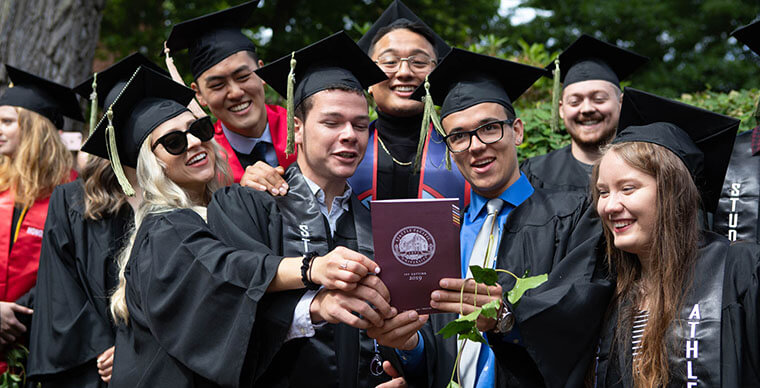 SPU students hold a program at the 2019 Ivy Cutting ceremony - photo by Esther Yun