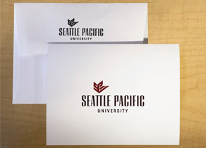SPU notecards with SPU Logo