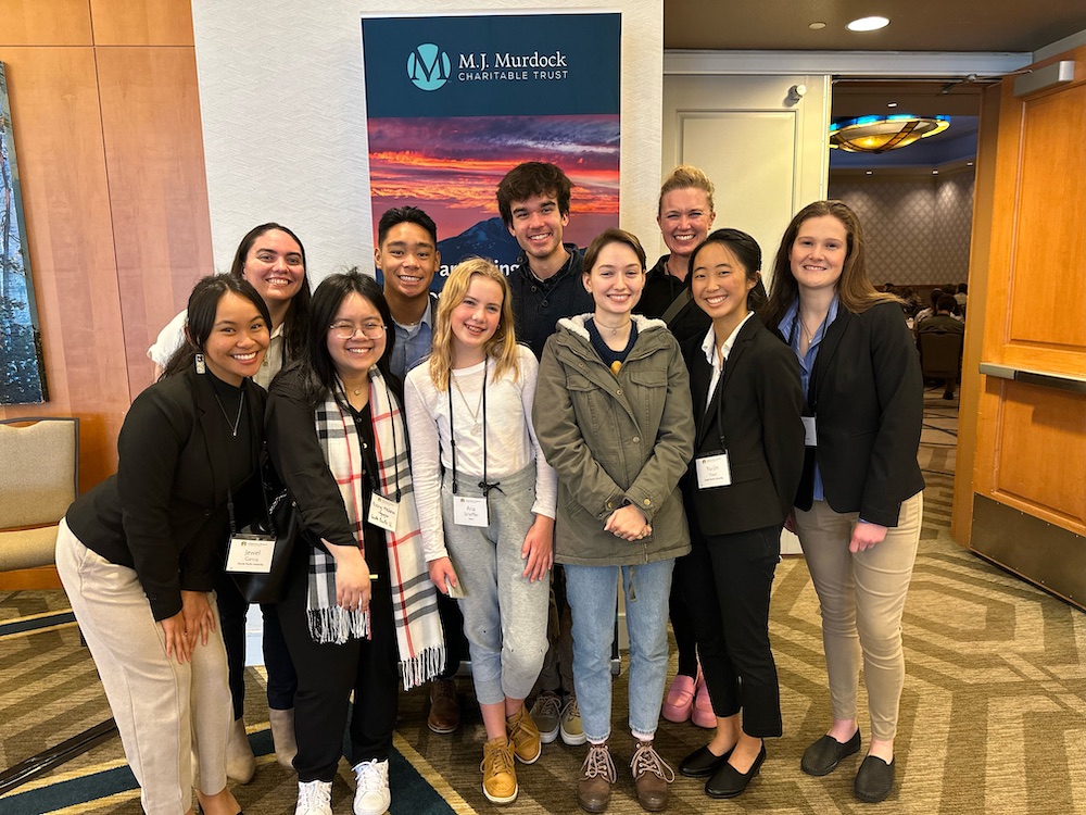 SPU students and faculty gather at the 2022 Murdock Conference