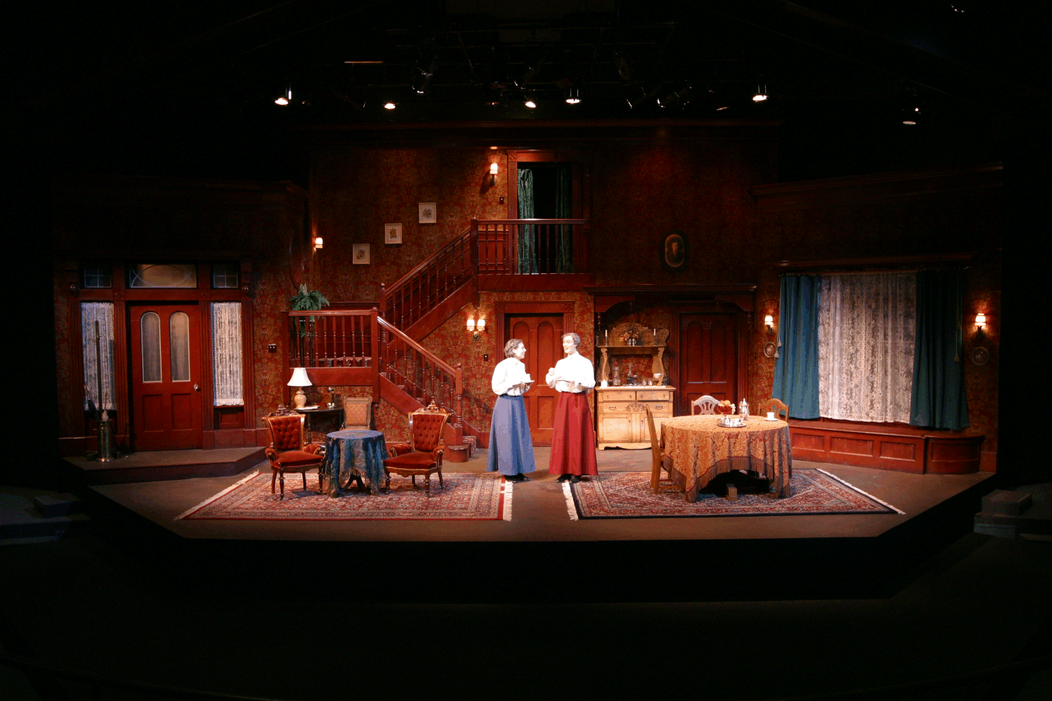 Setting theatre