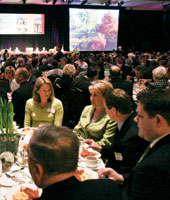 Nearly 1,000 people attended SPU's 2007 Downtown Business Breakfast.