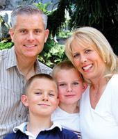 Steve and Lynda Belgum, and their two sons.