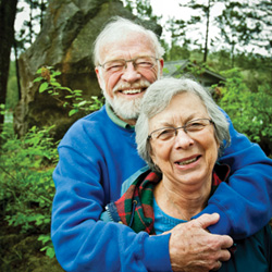 Eugene Peterson and wife Janice