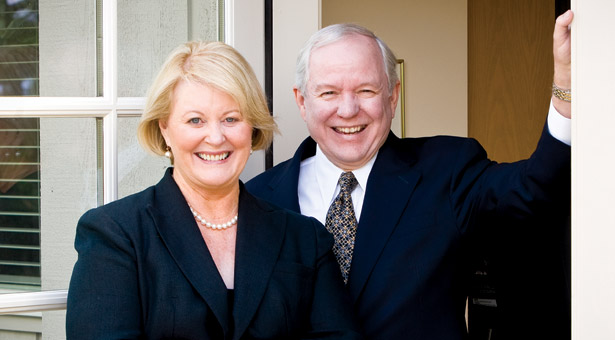 President Philip W. Eaton and Sharon Eaton