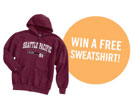 Win a free sweatshirt!