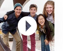 Thumbnail of students taken from President Daniel Martin's SPU's Strategic Plan video