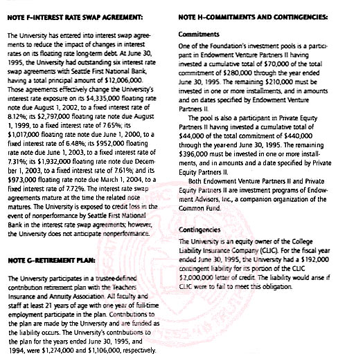 Graphic of Independent Auditor's Report Not 
Shown